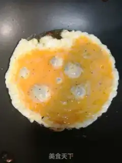 Make Egg fried silverfish step 2