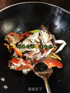 Make Spicy crabs step 7