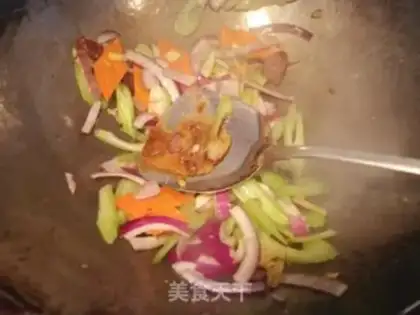 Make Weenie fried celery step 7