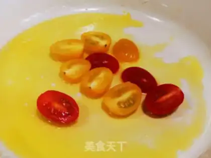 Make Tomato ham pasta step 8