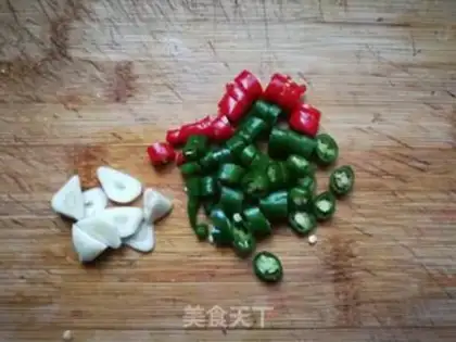 Make Scrawny shrimp dry step 2