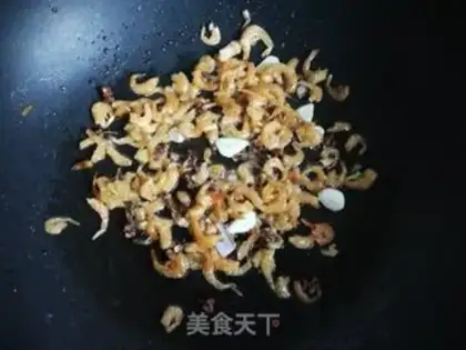 Make Scrawny shrimp dry step 4