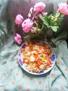 Make Time food and rice step 7