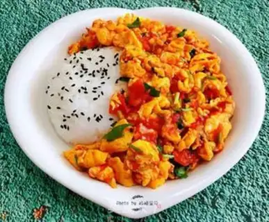 Make Tomato egg cover cooking step 9