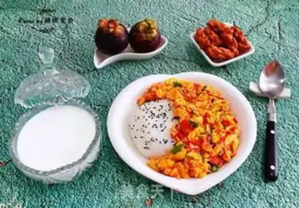 Make Tomato egg cover cooking step 11