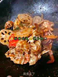 Make Spicy crabs step 11