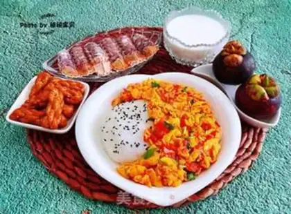 Make Tomato egg cover cooking step 13