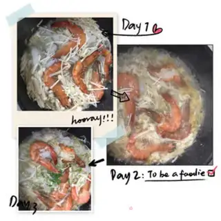 Make Garlic mackerel black tiger shrimp step 5