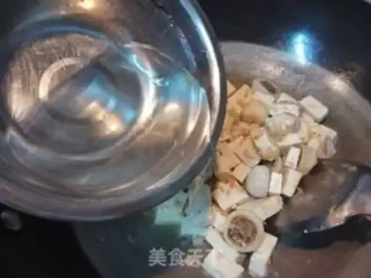 Make Shrimp pelts, tofu step 7