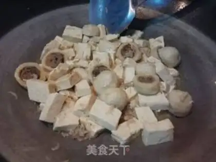 Make Shrimp pelts, tofu step 8