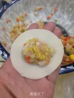 Make Cabbage carrot dumplings step 5