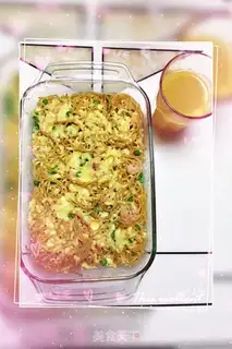 Make Peas and shrimp and cheese step 8