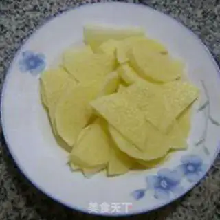 Make Skinned potatoes, black wood step 0