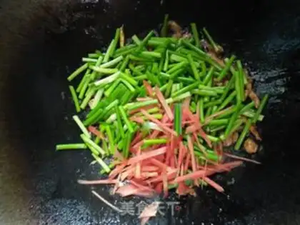 Make Garlic fried meat step 4