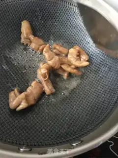 Make Garlic fried intestines step 7