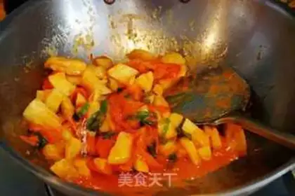 Make Pineapple fried tomatoes step 6