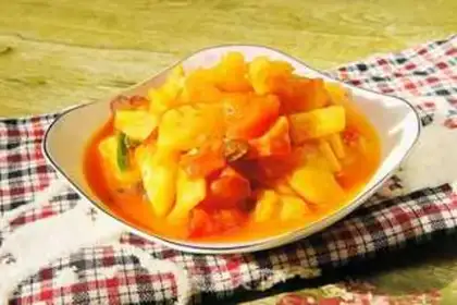 Make Pineapple fried tomatoes step 7