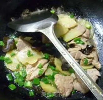 Make Skinned potatoes, black wood step 10
