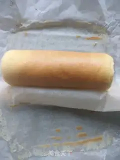 Make Blueberry cake roll step 15