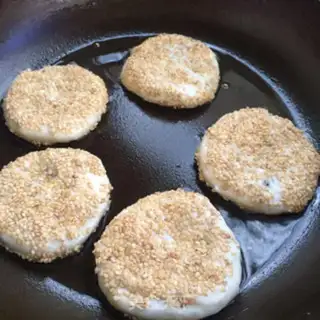 Make Sesame cake step 6