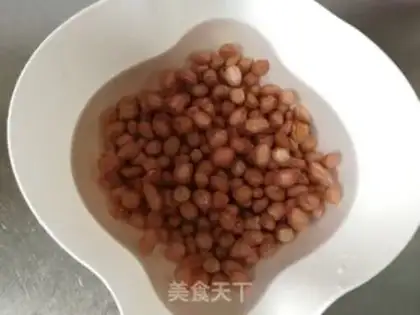 Make Roasted peanut rice step 1