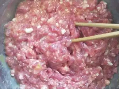 Make Beef celery dumplings step 4