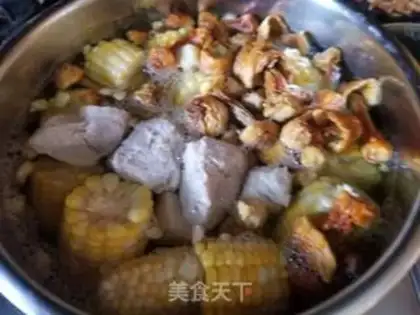 Make Quissine corn soup step 4