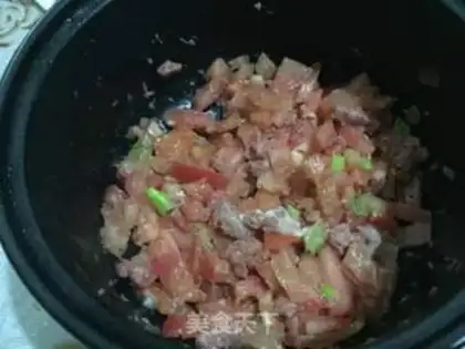 Make Tomato tofu step 3