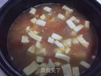 Make Tomato tofu step 4