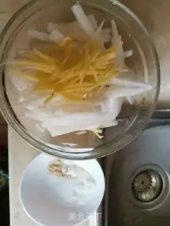 Make The radish step 0