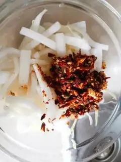 Make The radish step 4