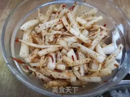 Make The radish step 8