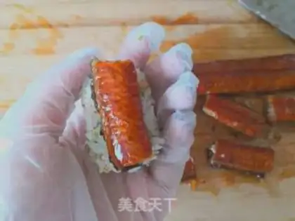Make Eels sushi step 8
