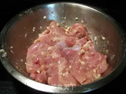Make Fried garlic chicken thighs step 3