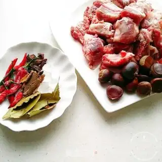 Make Chestnut steak step 0