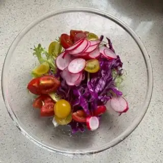 Make Vegetable salad step 4