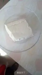 Make ♪ With white tofu ♪ step 0