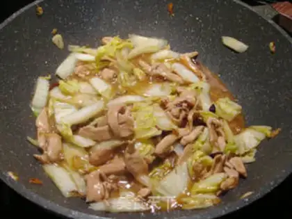 Make Sweet sour chicken broccoli step 7
