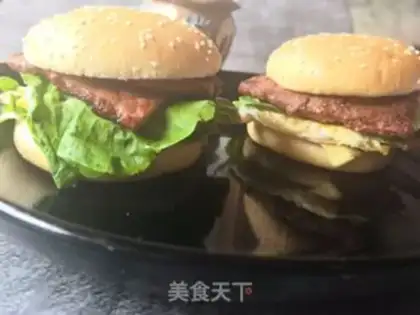 Make Black pepper beef burger step 5
