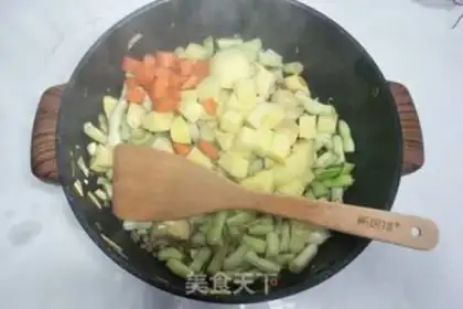 Make Tasty rice stew step 5