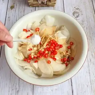 Make Spicy radish step 7