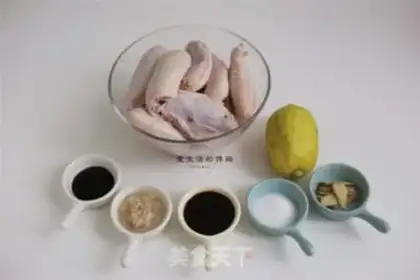 Make Lemon and chicken wings step 0