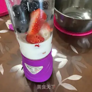 Make Doubleberry juice step 2