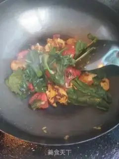 Make Tomato spinach noodles step 4