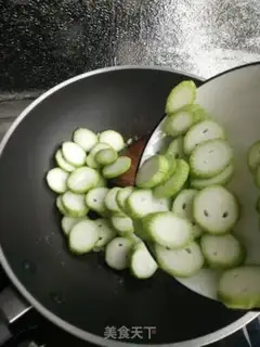 Make Shrimp fried silk step 5