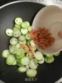 Make Shrimp fried silk step 7