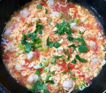 Make Shrimp rolls with tomato tofu step 10