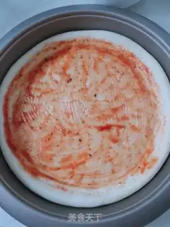 Make Chicken shrimp pizza step 5