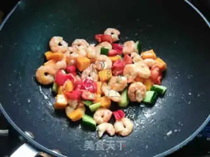Make Mango juice shrimp step 6