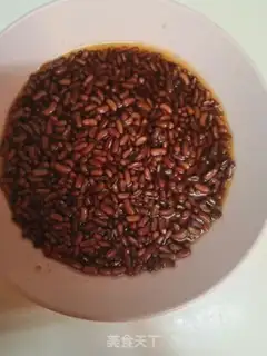 Make Red bean rice congee step 0